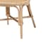 Baxton Studio Jelita Modern Bohemian Natural Brown Rattan 2-Piece Dining Chair Set 231-2PC-13233-ZORO - alternate 8